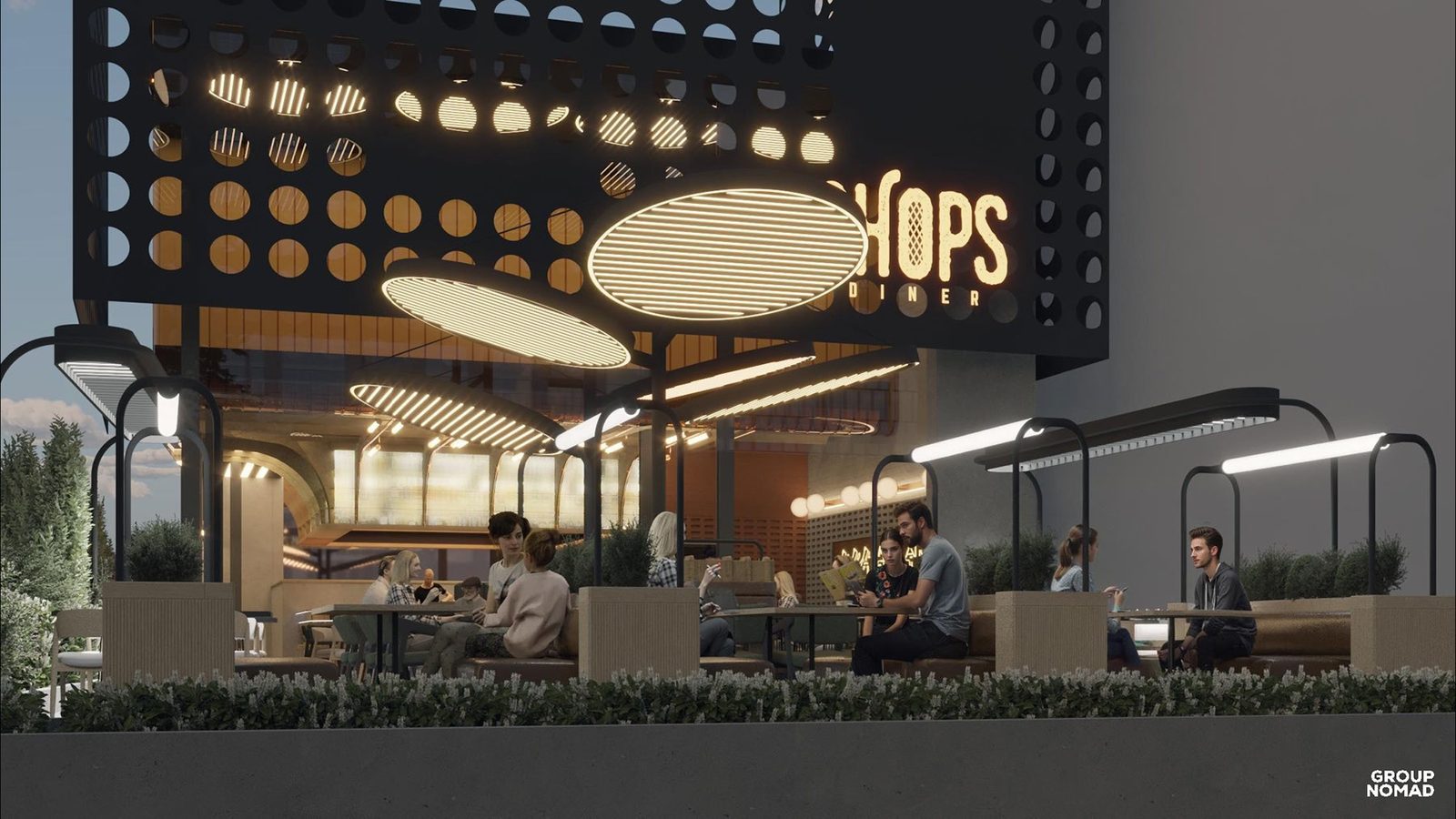 Chops, restaurant, arcadia downtown
