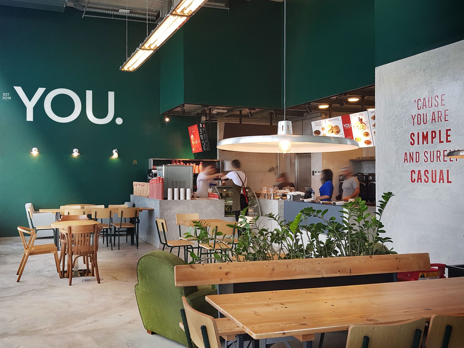 YOU, 7 outlets